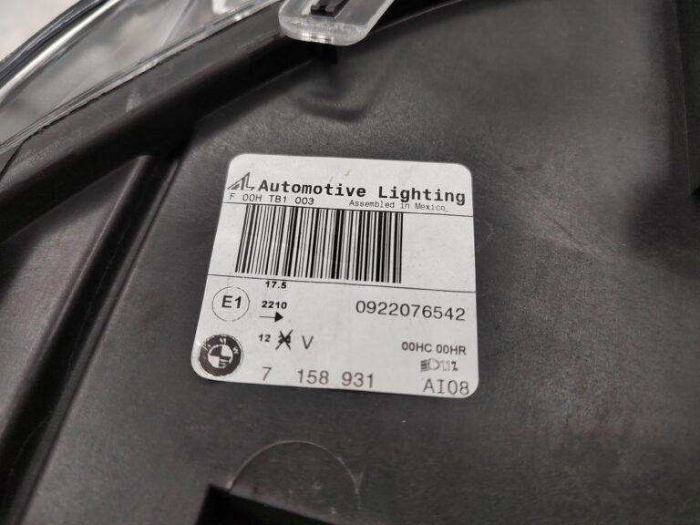BMW X5 E70 X6 E71 2007-2013 LENS HALOGEN Left Hand Side HEADLIGHT ASSEMBLY
