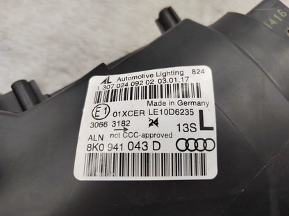 AUDI A4 B8 2011-2014 XENON Left Hand Side HEADLIGHT ASSEMBLY